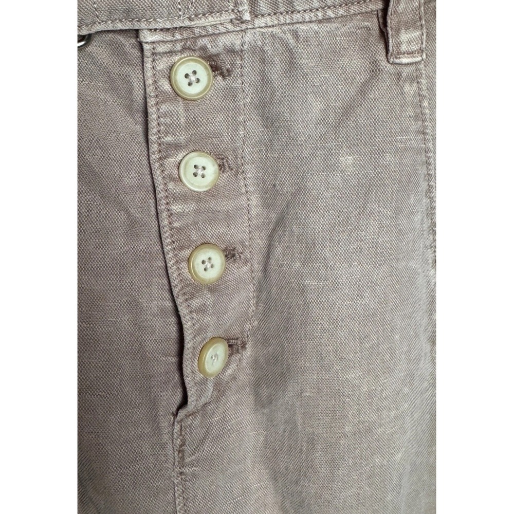 Free People Kyoto Cargo Pants 4 Boho Harem Tapered Belted UTILITARIAN NWT - Picture 3 of 7